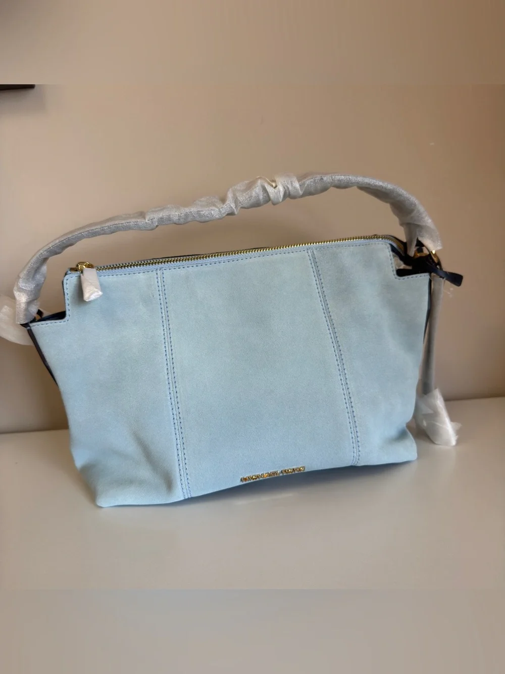 Michael Kors Brooke MD EW CONV SHLDR LEATHER